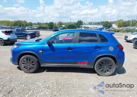 2020 Mitsubishi Outlander Sport Es/Sp from USA, damaged, VIN JA4AP3AU7LU023057